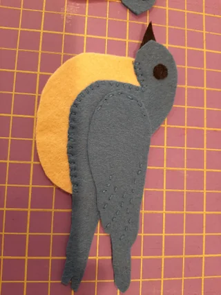 Picture 6 - stitch the wing details