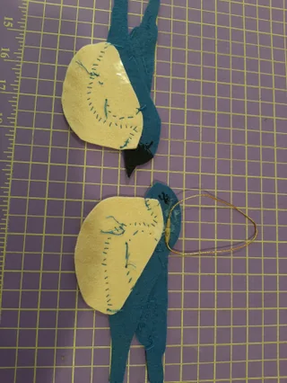 Picture 7 - glue the hanger